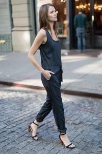 jumpsuit and heels